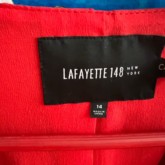 Red leather Lafayette - Picture 6 of 9